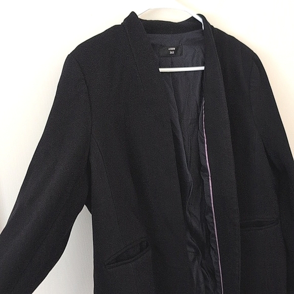 J. Crew Womens Small Blazer Jacket Sport Coat Black Classic Preppy Office City - Picture 5 of 8